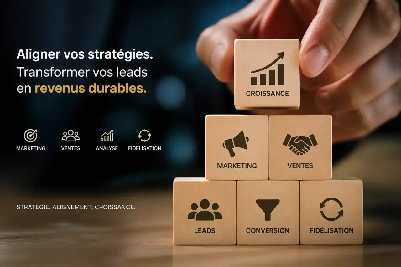 Marketing commercial : comment aligner vos stratégies pour transformer vos leads en revenus durables