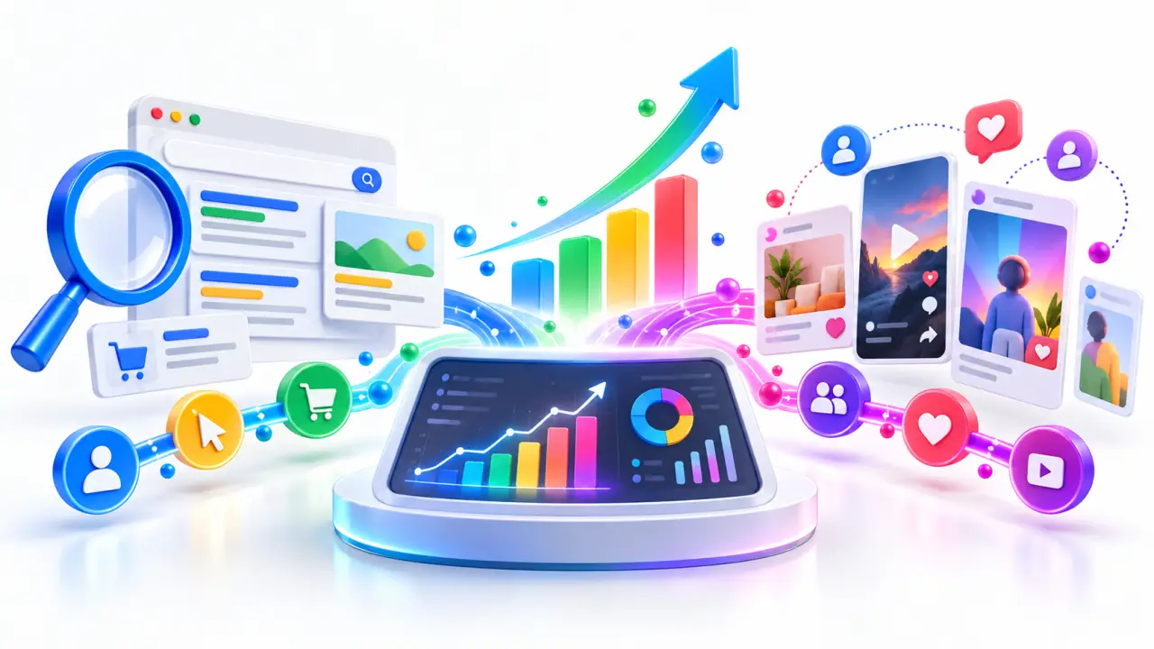 Comparaison entre Google Ads et Social Ads pour accélérer l'acquisition digitale