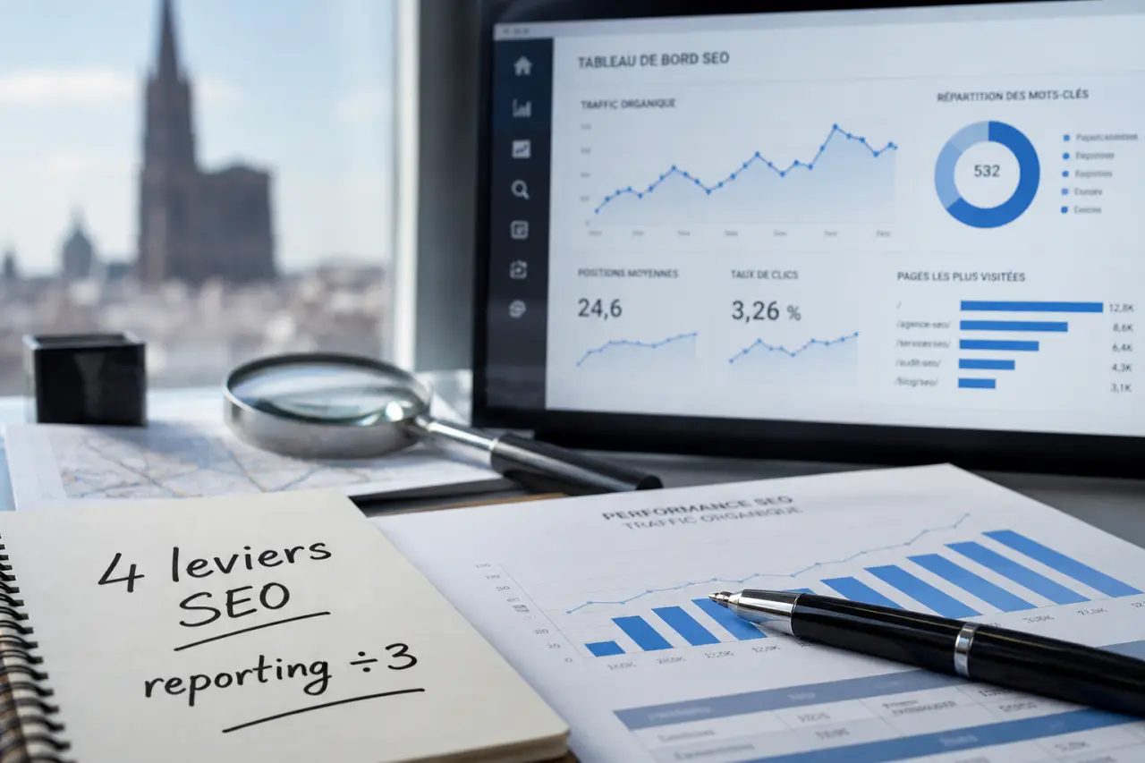 Formation automatisation SEO à Strasbourg : 4 leviers pour diviser votre temps de reporting par trois